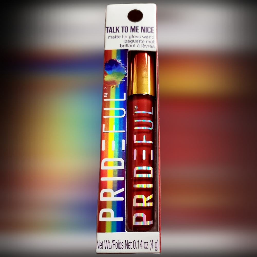 NWT PRIDEFUL TALK TO ME NICE MATTE LIP GLOSS: WHITNEY! BUY 2 FOR $10!